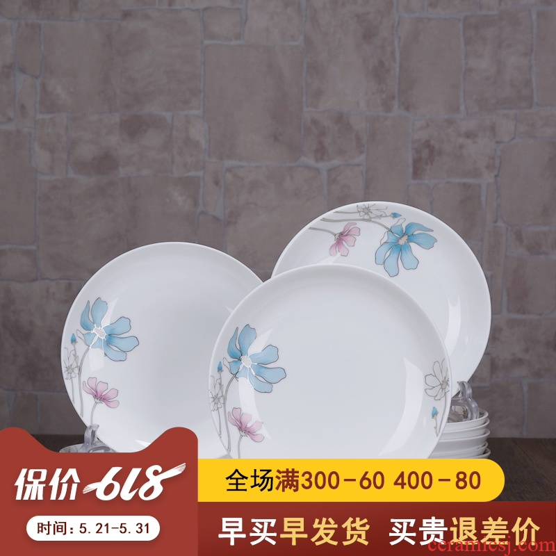 10 home dinner dish dish dish dish plate LIDS, creative move ceramic ipads porcelain tableware suit individual combination