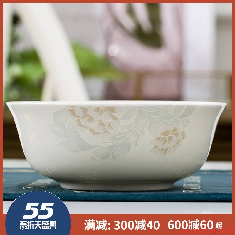Ipads China jingdezhen ceramics cutlery set to use 6 inch mercifully rainbow such use large rice bowls porringer microwave oven