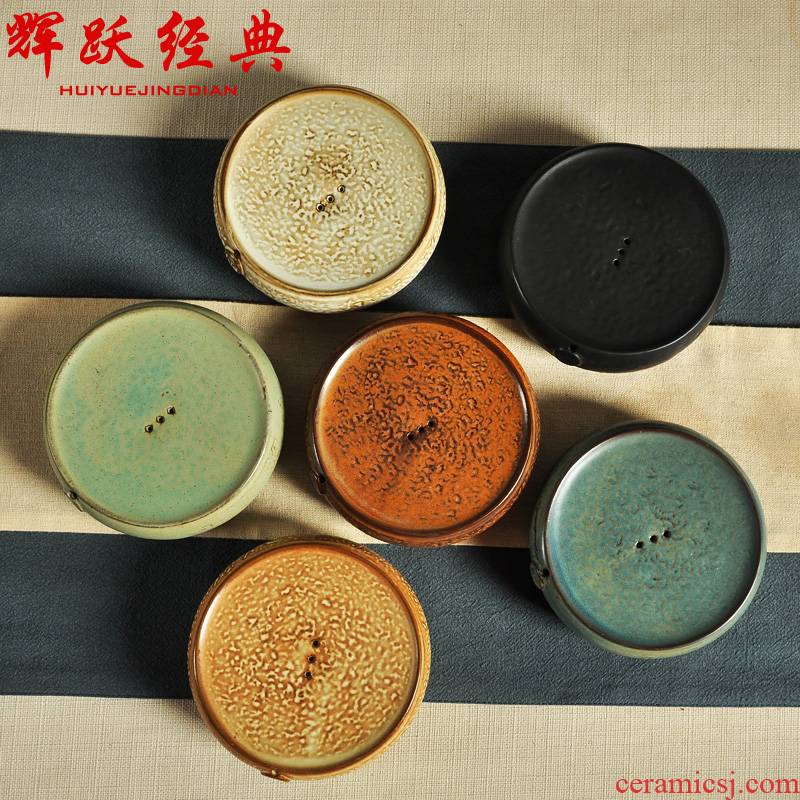Hui make coarse pottery teapot dry tea tray of pot doesn ceramic cup doesn water pot bearing bearing a pot of tea of the pad