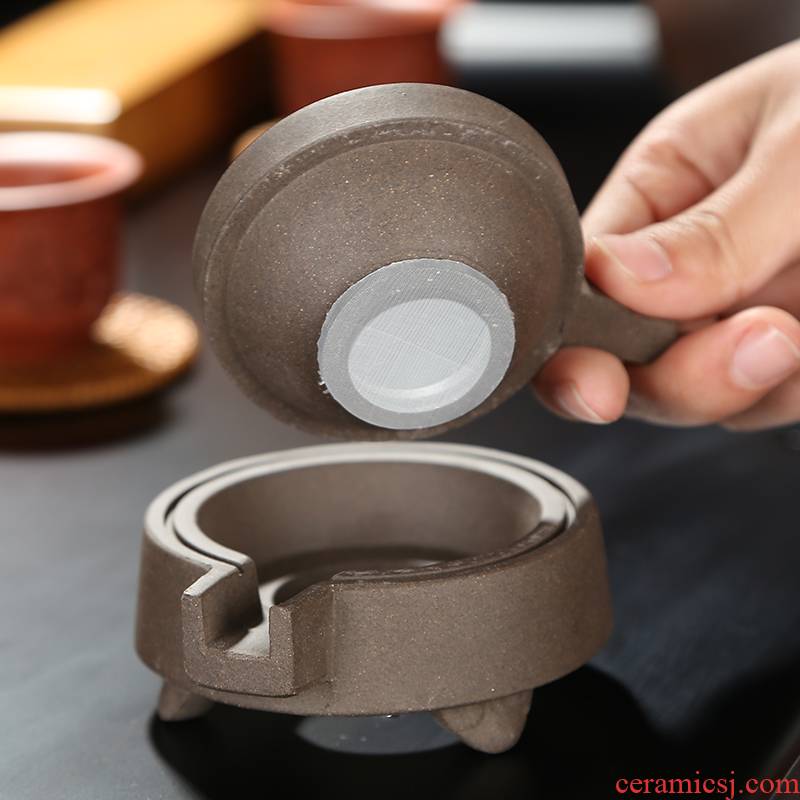 MaiTao creative) filter mesh filter) tea tea tea purple sand filter accessories