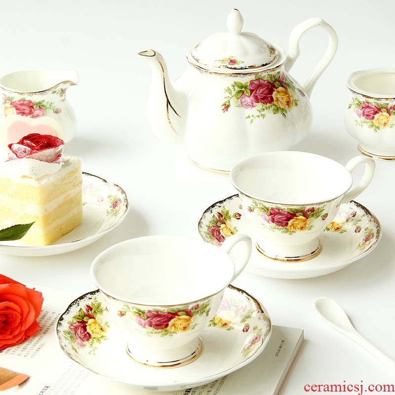 European goods to transport 】 【 tea set English afternoon tea tea sets of ipads China coffee cups and saucers ceramics