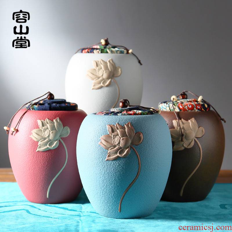 RongShan hall ceramic tea pot size lotus seal pot black tea tea pot coarse TaoCun tank lawsuits