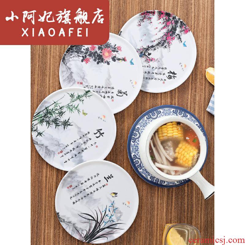 The Heat insulation cotton and linen cloth Chinese eat mat western - style food table cloth art rectangular placemat Chinese wind of new Chinese style household linen