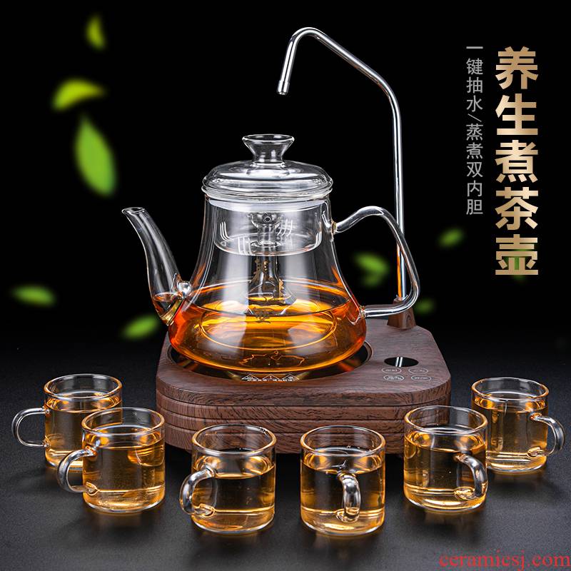 Automatic boiling pot cover household water electricity TaoLu mini small.mute tea stove tea tea an artifact