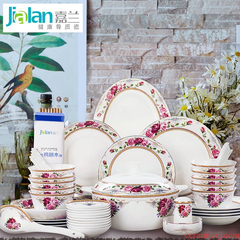 Garland ipads porcelain tableware European - style up phnom penh customize home dishes teaspoons of rainbow such as bowl soup bowl of pottery and porcelain porcelain plate combination