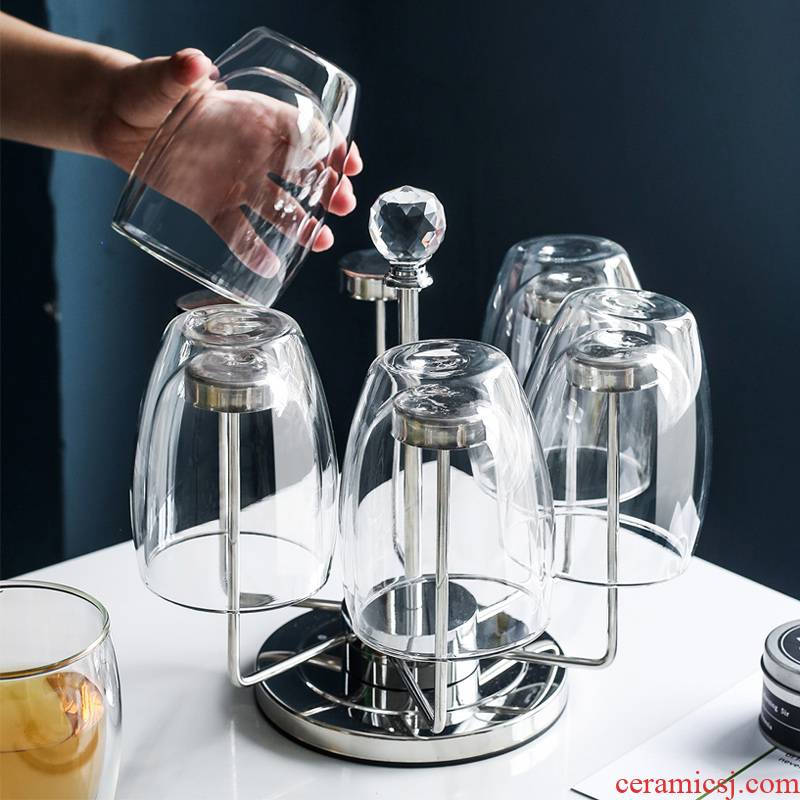 Scene best Nordic heat - resistant glass milk cup, coffee cup home 6 double anti hot tea cup to ultimately responds water cup
