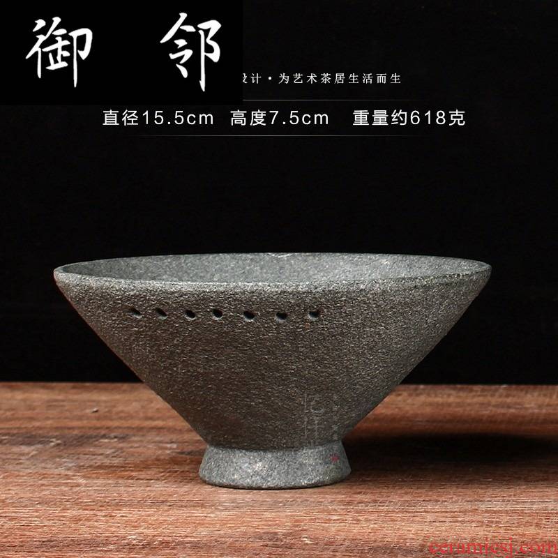 Yq natural stone hat to bowl of Japanese zen large household rainbow such as bowl bowl kung fu tea set tableware