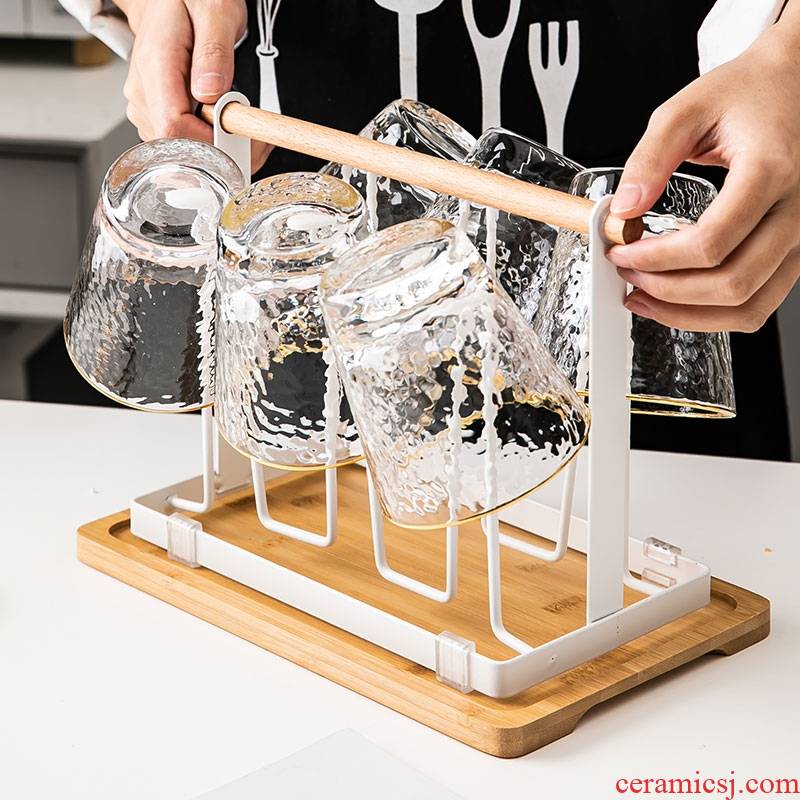 Hk xin rui beer glass cup suit household the sitting room to ultimately responds water heat transparent glass tea cup