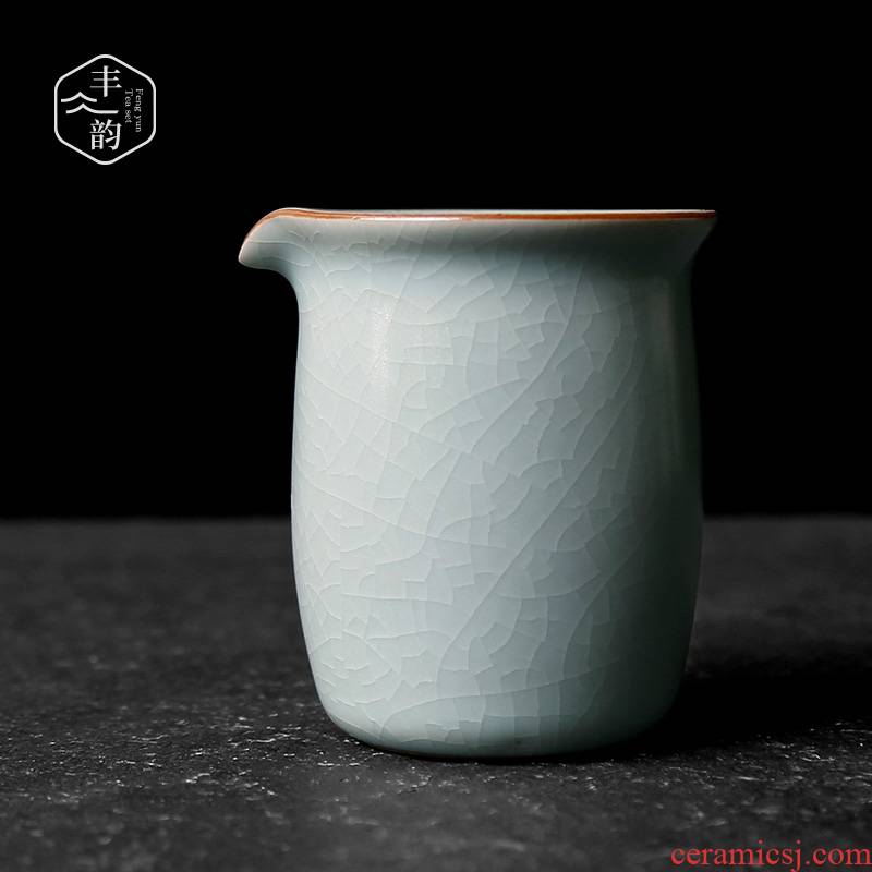 Your up ceramic fair keller piece can raise archaize kunfu tea tea is tea divide the sea and a cup of tea accessories