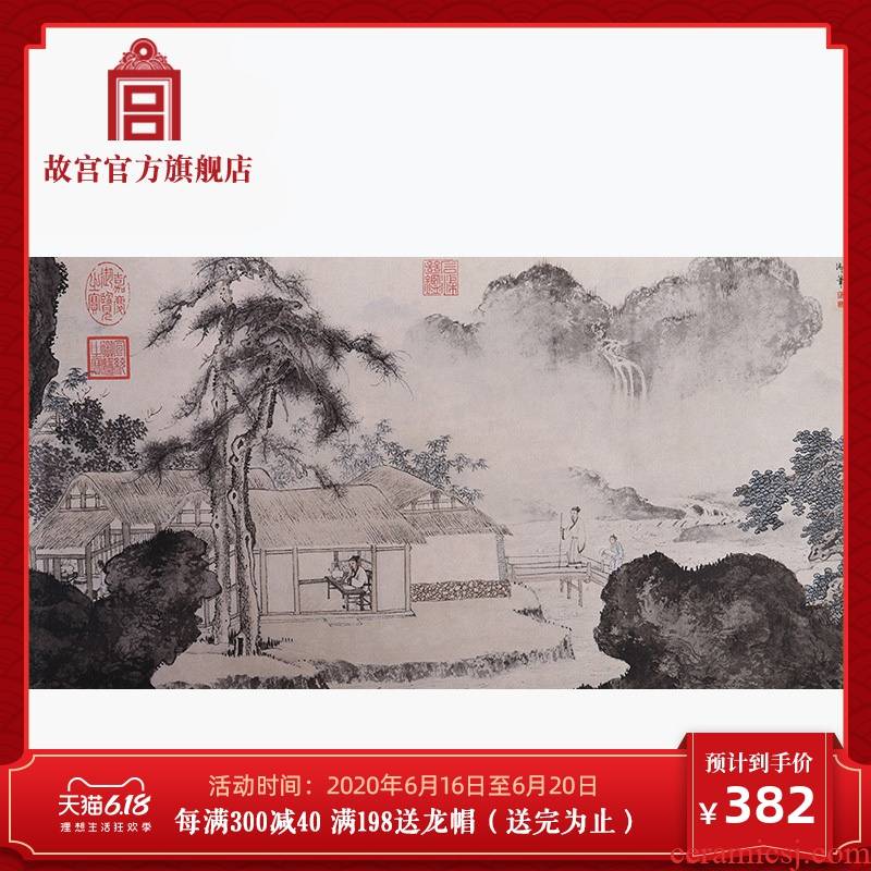 Mingyuan palace things figure lite portable teahouse study adornment palace official birthday gift