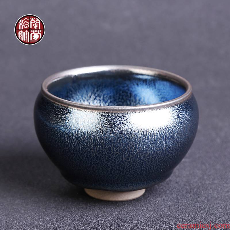 Jianyang general masters cup pure manual build lamp cup blue kirin master cup single cup large cup bowl sample tea cup