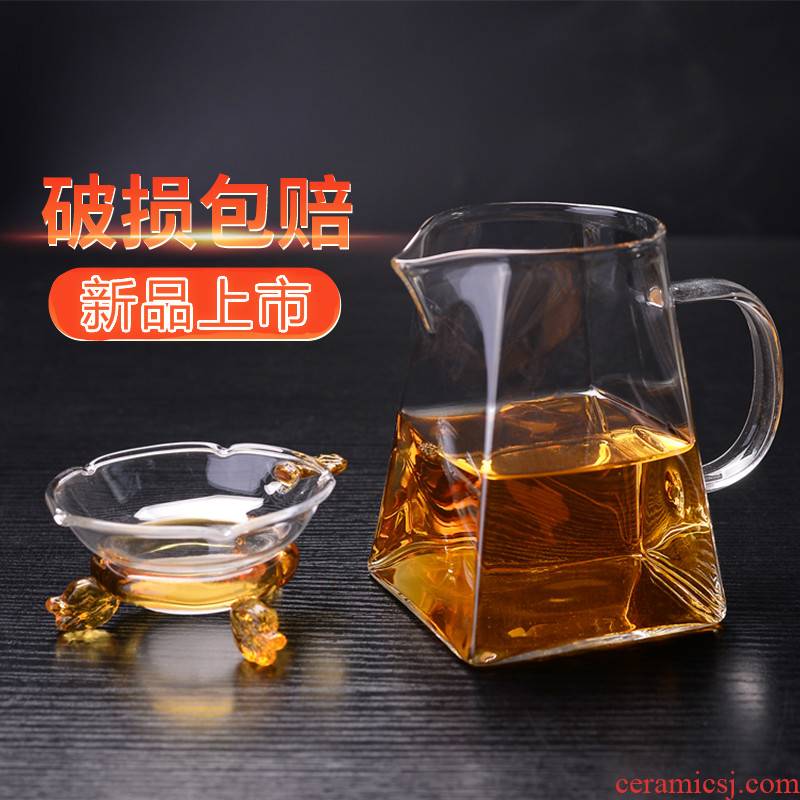 Glass) suit creative tea every good kung fu tea tea accessories tea tea, super fine