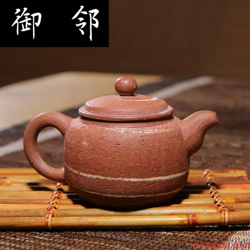 Chongqing RongChangTao high antique teapot pot of pure checking ceramic POTS thick mud thin mud not it make tea, tea sets