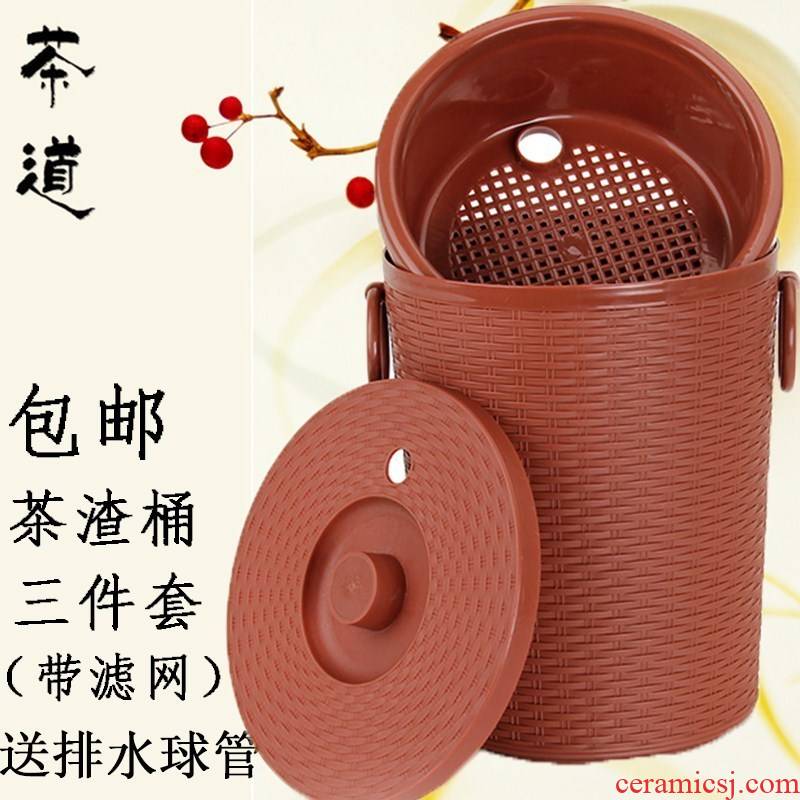 Tea table bin Tea special Tea row bucket drainage detong barrels hot Tea Tea - leaf qiu dong