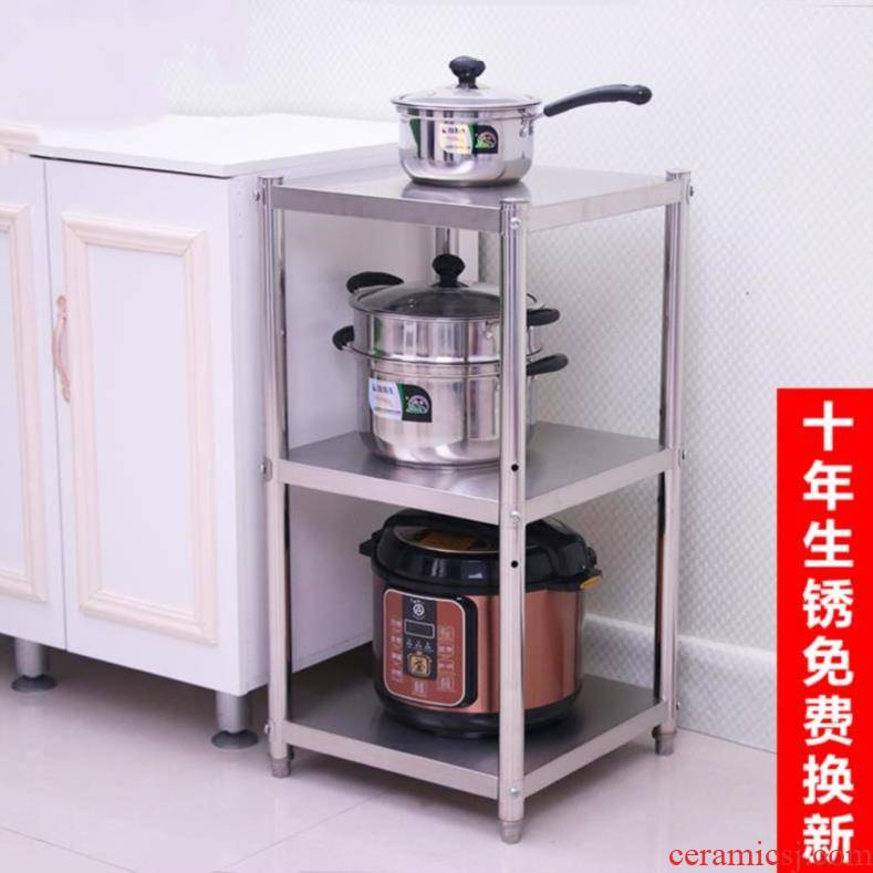 Aircraft landing square stainless steel cup tea shelf receive slippers of stainless steel tableware office four the layers