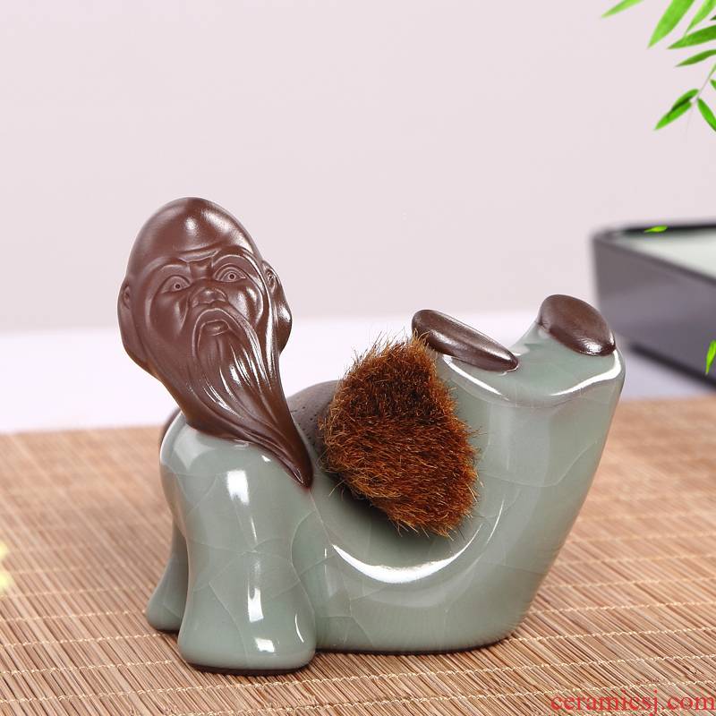 Ronkin kung fu tea tea accessories pet furnishing articles creative tea act the role ofing is tasted your up up on tea elder brother play by hand