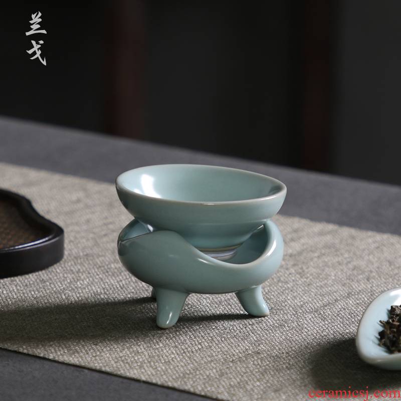 Having your up with azure filtering kung fu tea set to open the slice your porcelain tea tea cups) ceramic tea strainer
