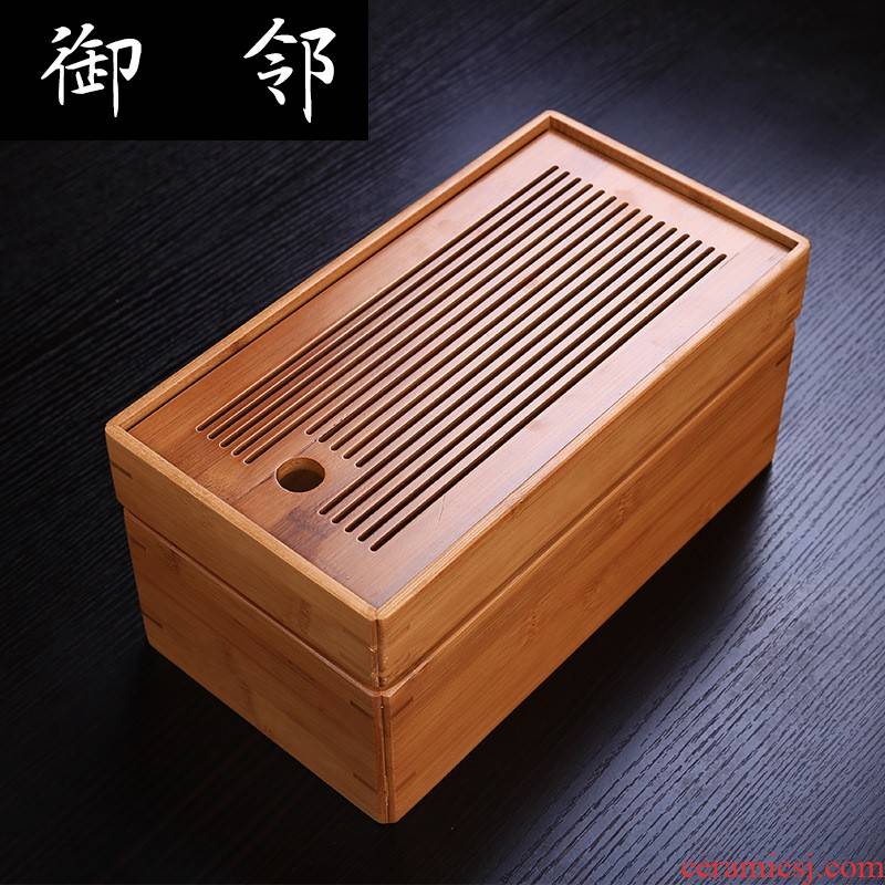Tea boxes Tea tray was set box simple saucer bamboo kung fu Tea set hotel rooms large indoor products