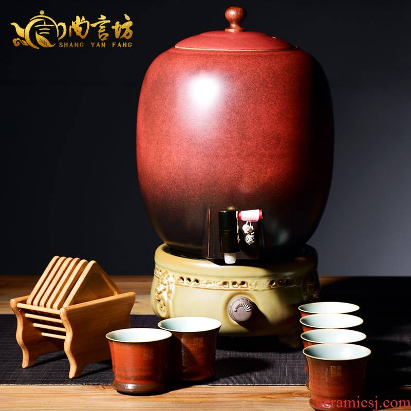 It still fang wen receives a warm tea ware ceramic boiled tea, the tea stove temperature steam mercifully kung fu tea set