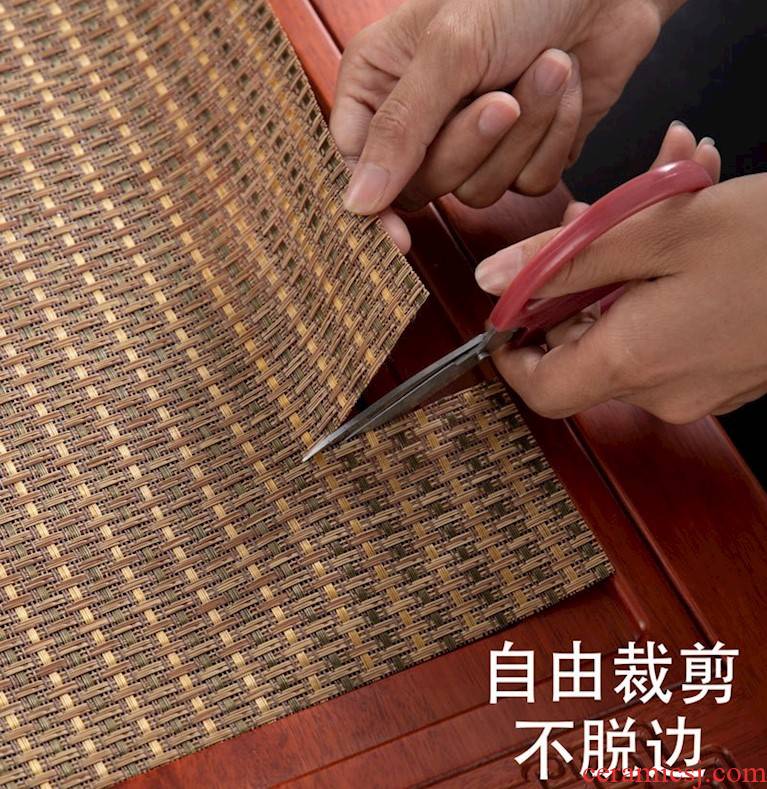 Isolate tea tray tea tea tea mat slag filtration kunfu tea accessories.net tea table with waterproof bamboo mat slag