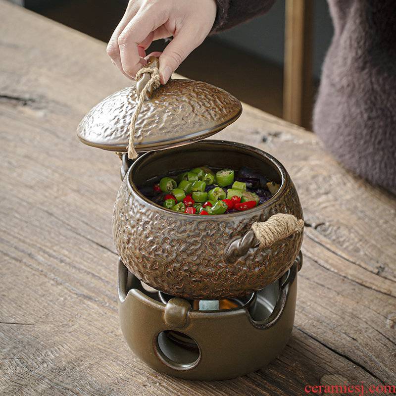 Japanese casseroles, high temperature resistant crock soup pot ceramic pot soup pot electricity TaoLu can flame household gas soup pot of stew