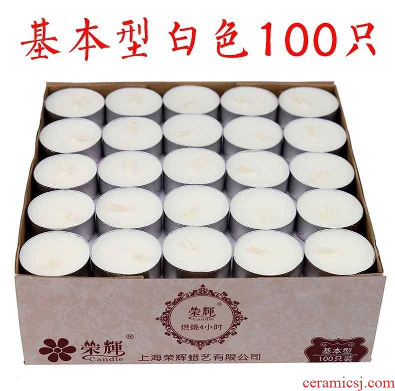 Tea based smoke - free based smoke - free idea for heating candles'm temperature Tea bag mail light insulation, small white bleached boiled Tea Buddha