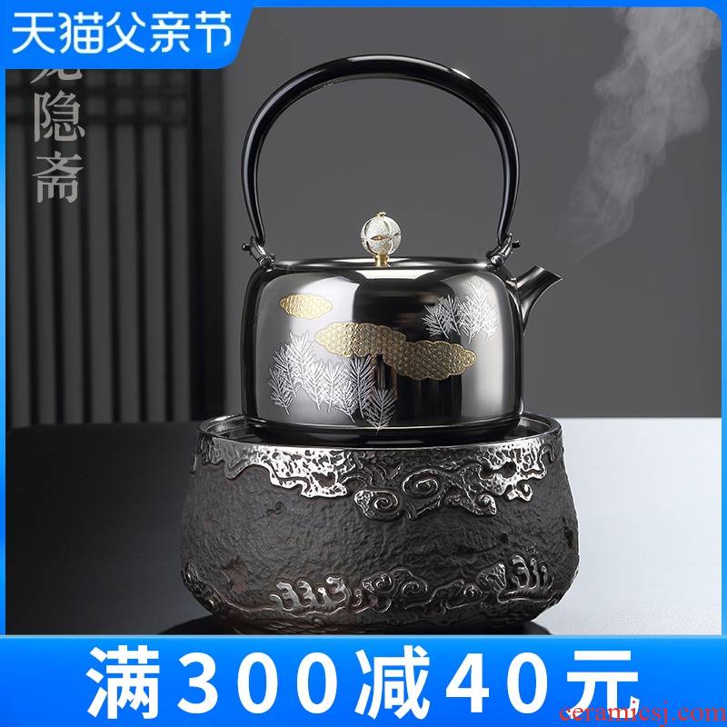 Taiwan Long Yin lent silvering electric iron TaoLu cloud intelligent.mute electric tea stove electric tea stove to boil tea stove household utensils