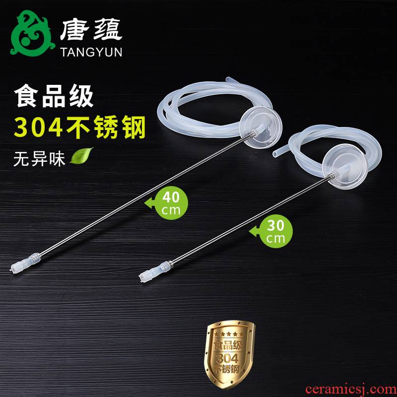 Tea accessories. Bottled water dispenser feed line food - grade silicone hoses on the Tea tray induction cooker, water pipe