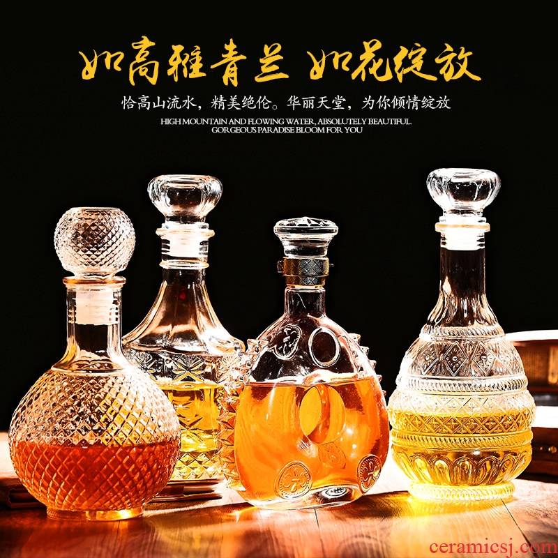 High - grade wine bottle 2 jins of 3 kg 5 jins of special terms bottle is empty bottle of medicated wine liquor bottle container home