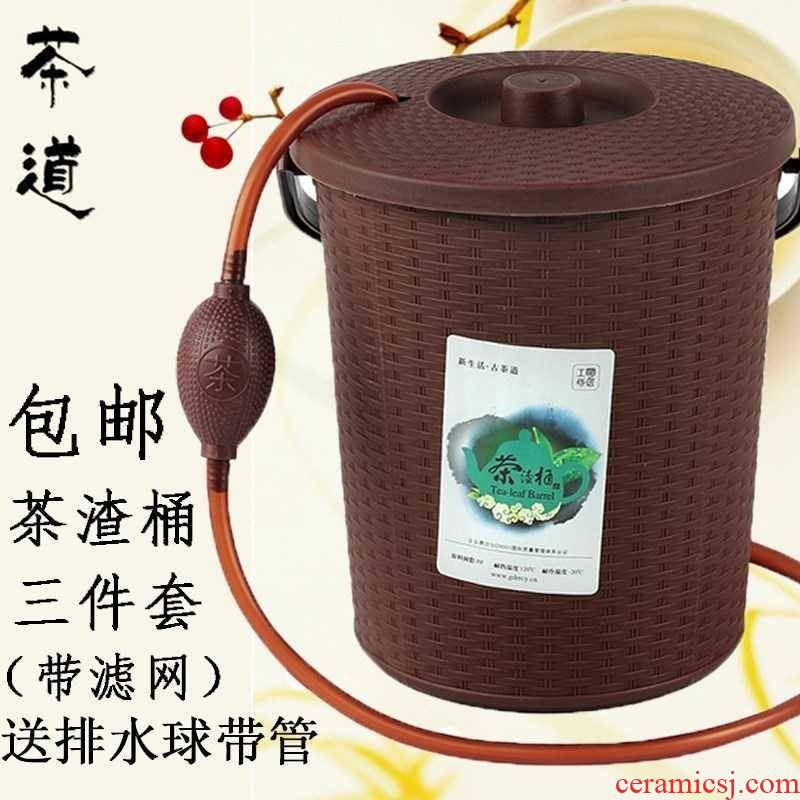 Tea Tea sets Tea barrel in hot sitting room bin with cover after barrels restaurant multi - purpose filter)