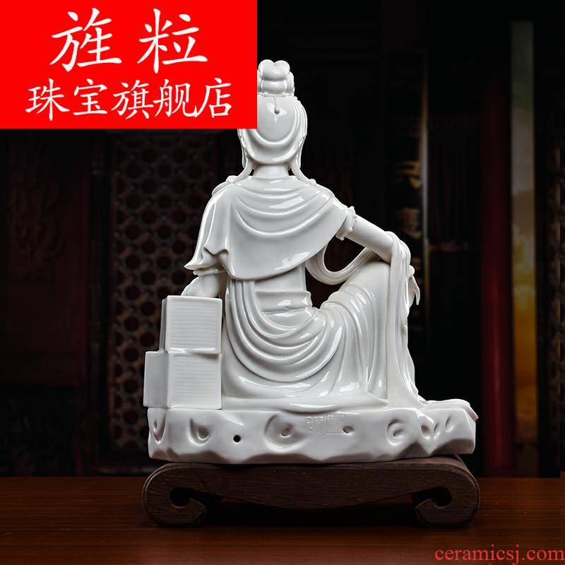 Bm Su Du village work ceramic Buddha process decorations furnishing articles by rock comfortable guanyin D27-105