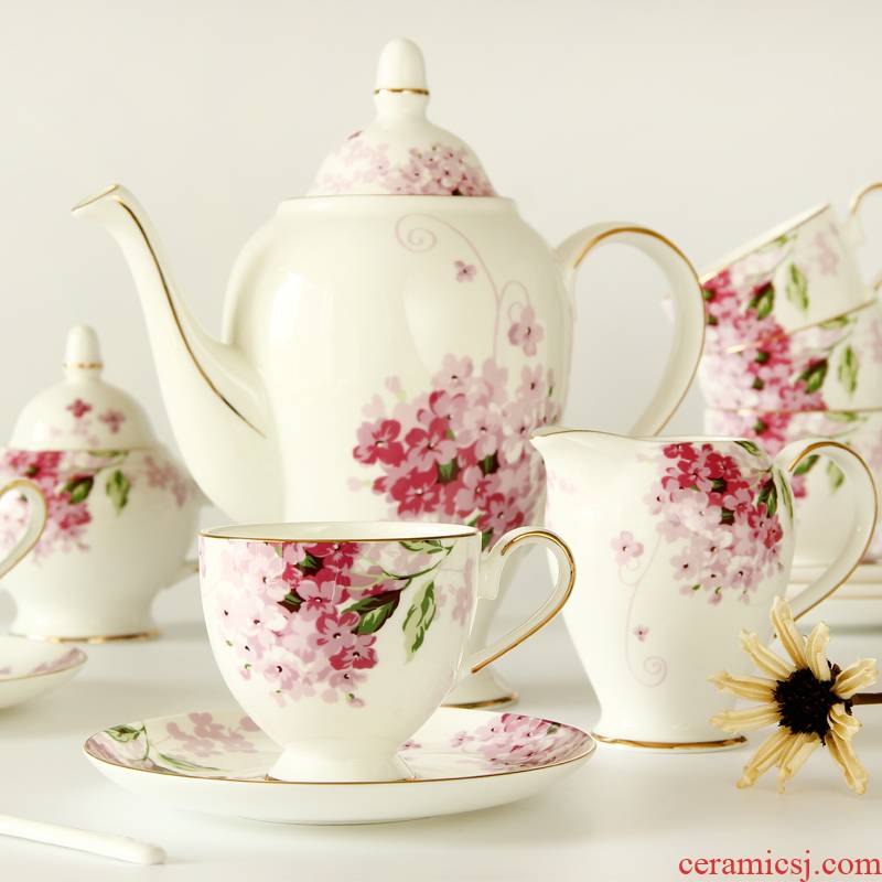 Coffee suit European tea ceramic tea tea sets English Coffee cups and saucers ipads China home