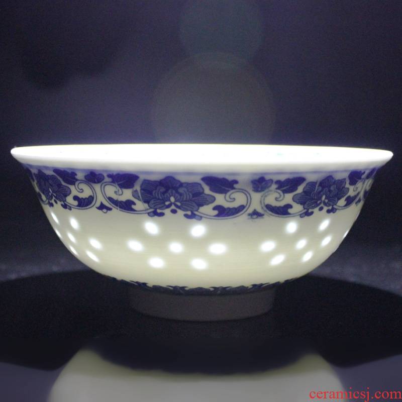 Qiao mu blue - and - white exquisite bowls with 4.5 m jobs 6 inches rainbow such as bowl porringer of jingdezhen ceramics bowl of 10