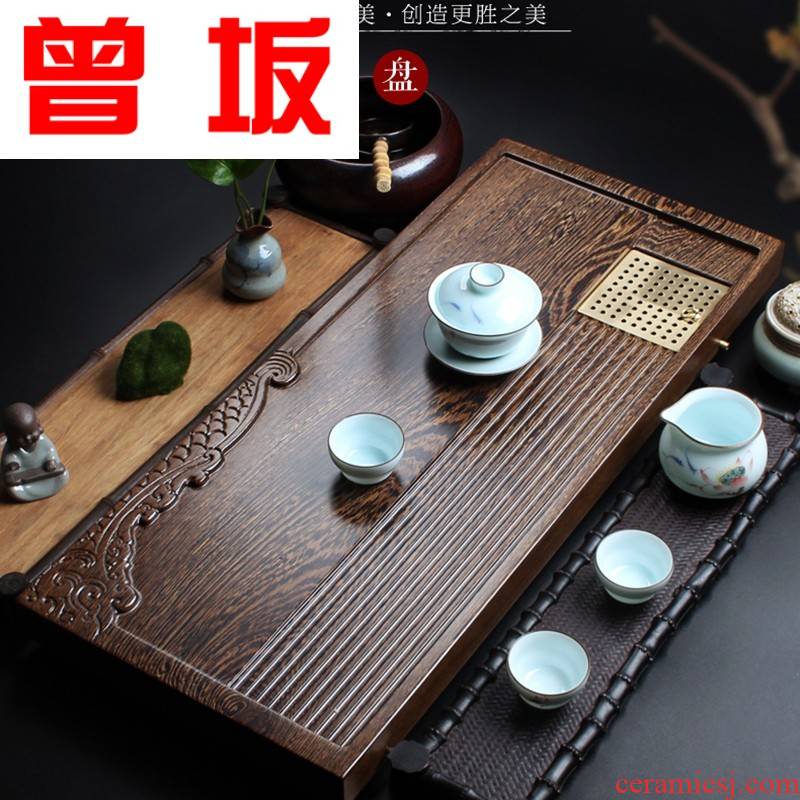 The Who -- tea chicken wings wood piece of solid wood, kung fu tea tea consolidation monolayer rosewood tea dry tea table