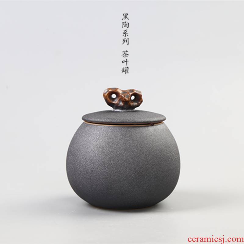 Element at the beginning of coarse pottery caddy fixings your up small warehouse small ceramic POTS awake piggy bank seal tea pu 'er tea