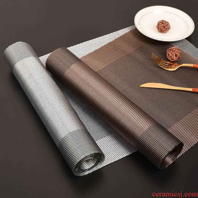 Tea table flag PVC mat waterproof and oil cloth pad Tea Tea table cloth I and contracted flag Tea table cloth tablecloth