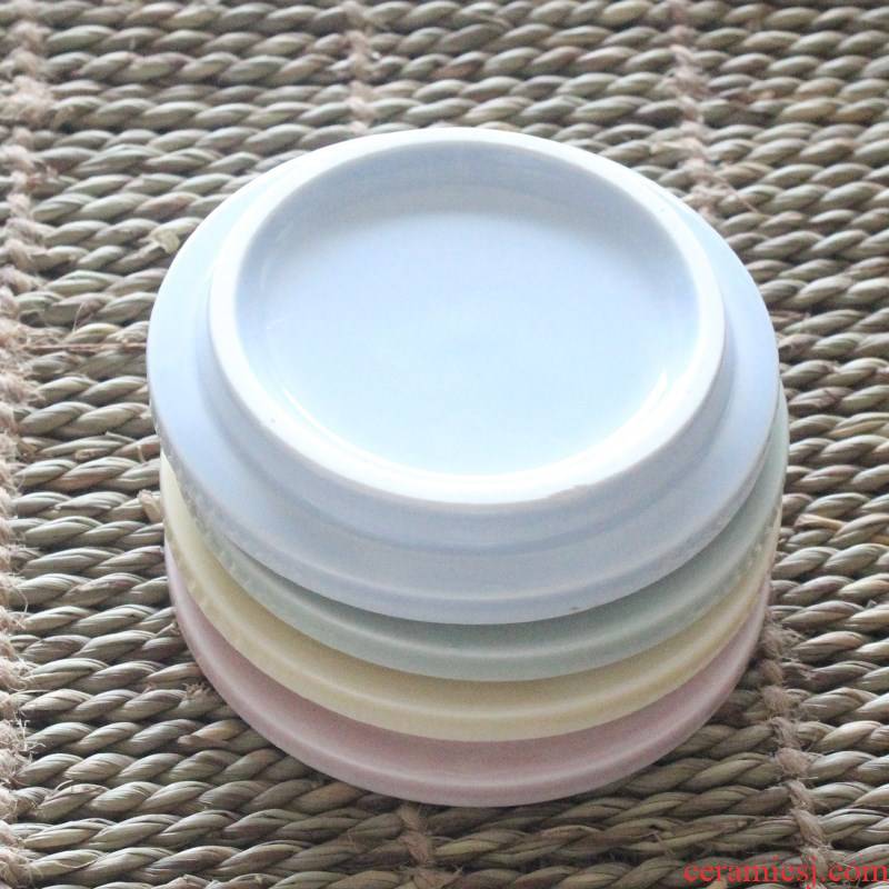 Ceramic cup lid circular lid cover general big cups water mark 9 cm much money without hole, mailed a package