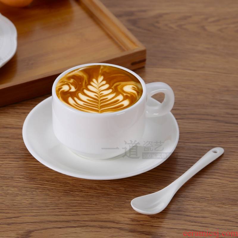 Qiao mu coffee cup set ceramic hotel tableware places cup of milk tea cup contracted coffee cups spent tea cups