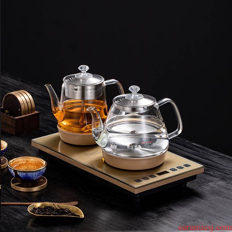 Became high automatic electric kettle water tea special induction cooker tea table with water boiled tea device
