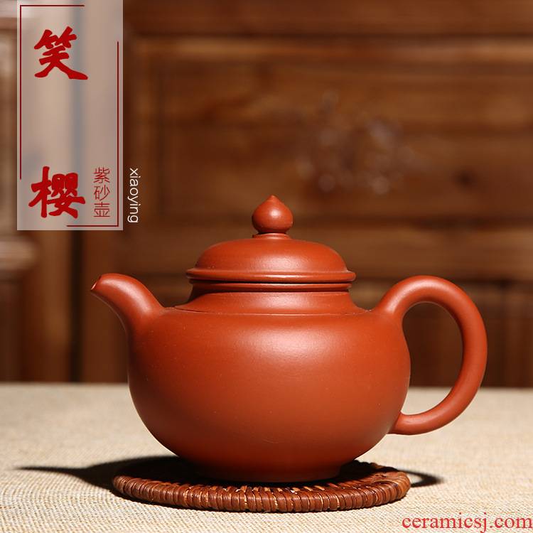 Smile ying, zhu mud are it teapot xu xu ink ink all hand travel home handymen little teapot tea set