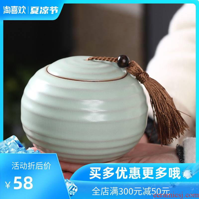 Back economic prosperous household large creative fashion caddy fixings your up slicing can keep POTS hermetic seal medium ceramic pot
