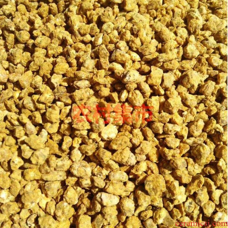 Gold nutritional soil of maifan stone more soft stone dedicated fleshy soil particles of the butcher shop soil medium with soil ceramsite 50 kg