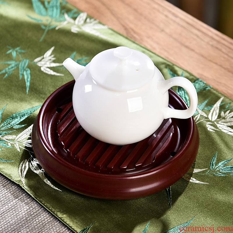 Bakelite pot bearing dry mercifully machine round a pot pot pot pad round cup pallet household kung fu tea taking with zero