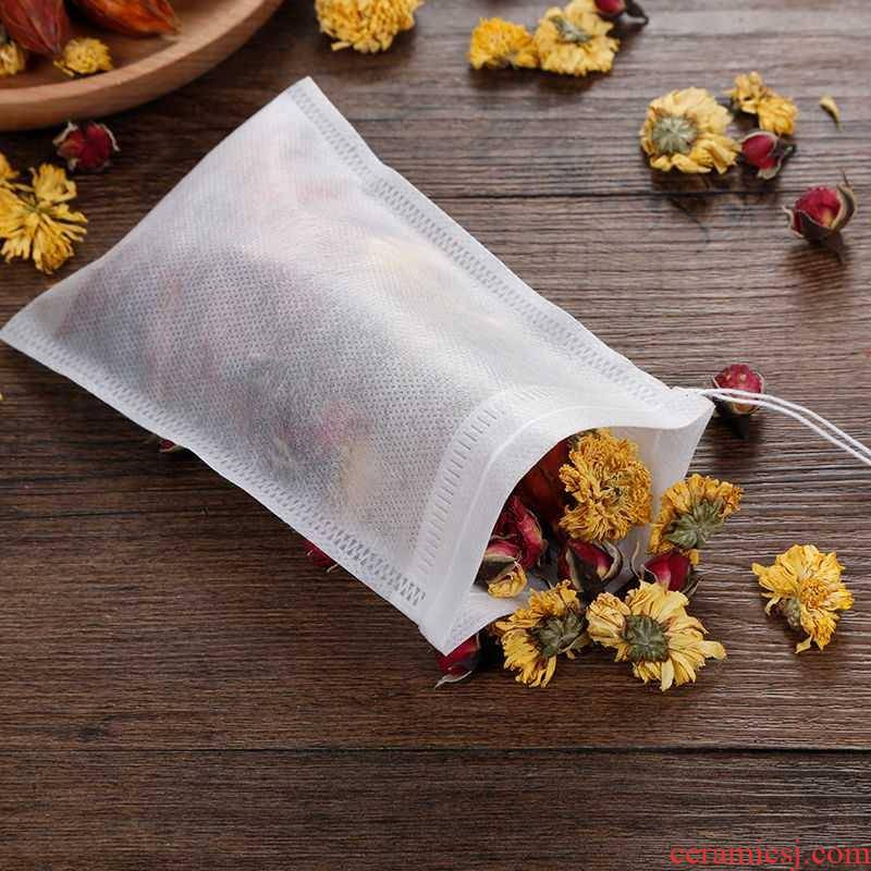 Non - woven tisanes Chinese traditional medicine powder bags mercifully foot bag boiled tea bag in one - time relish soup bag plastic bag