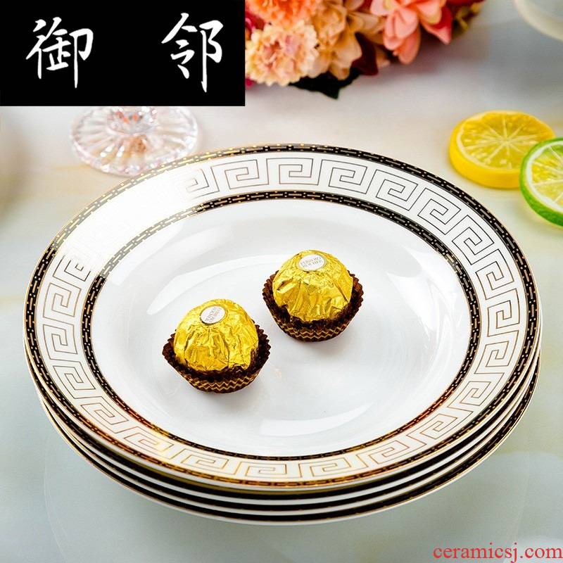 Propagated to use plate household utensils to jingdezhen ceramic ipads source gift set