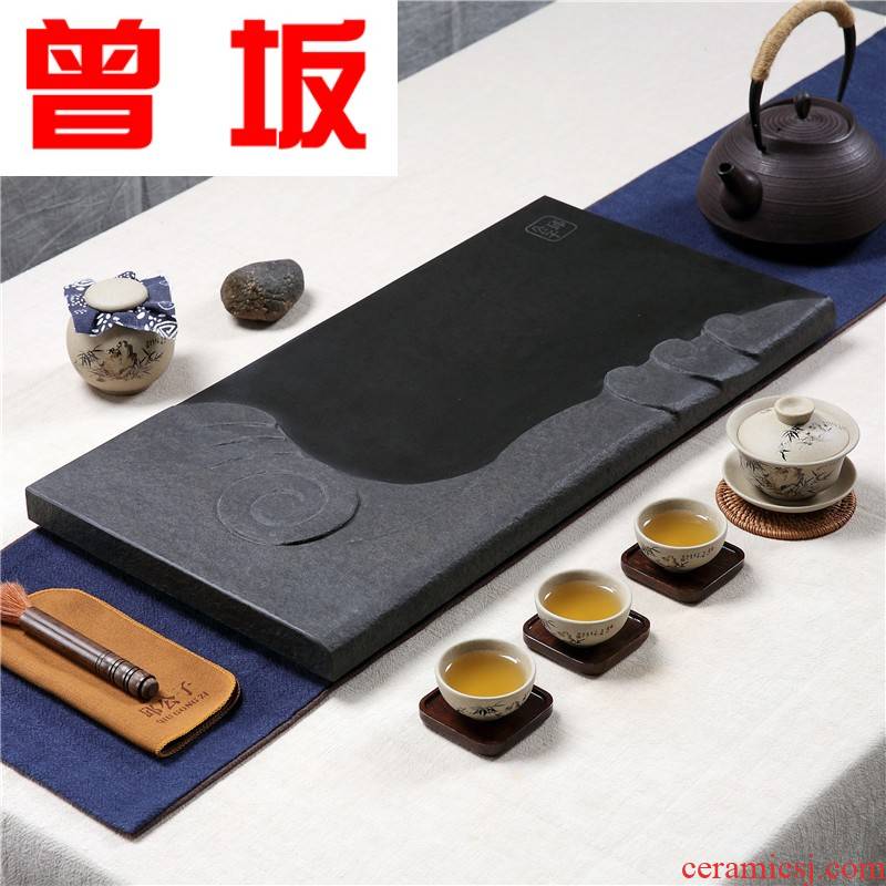 Once sitting office household utensils sharply stone tea tray tea tray was dry stone, natural stone tea sea Taiwan tea