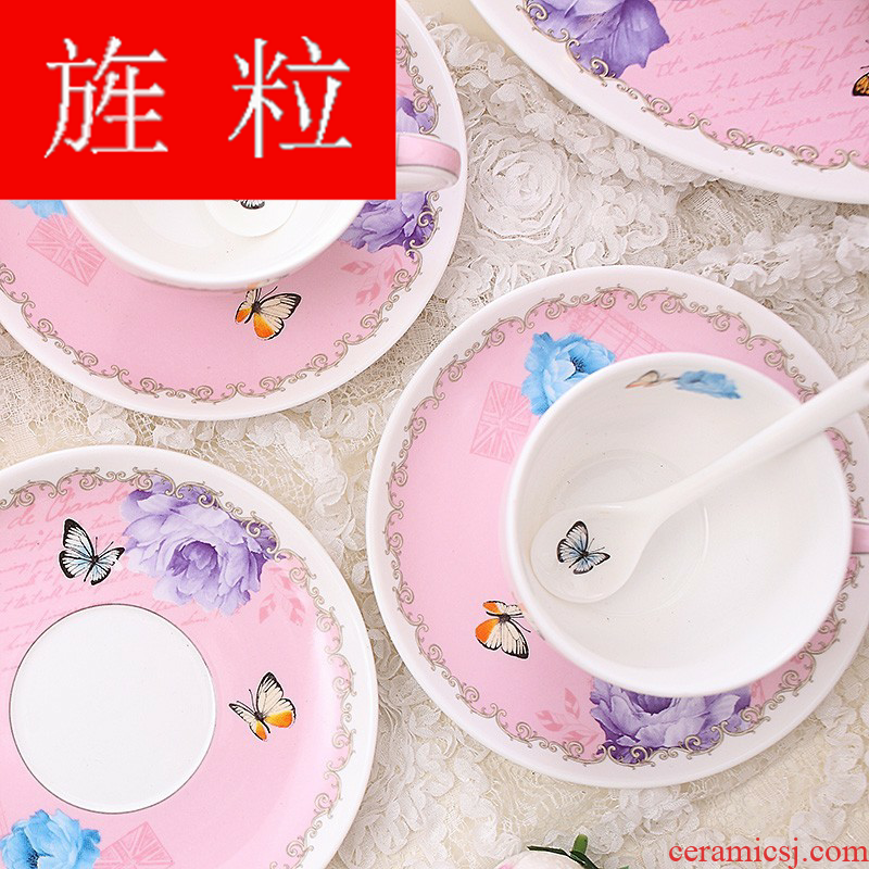 Continuous grain ceramic tea set pastoral glass tea cup teapot warm red cup insulation in the afternoon