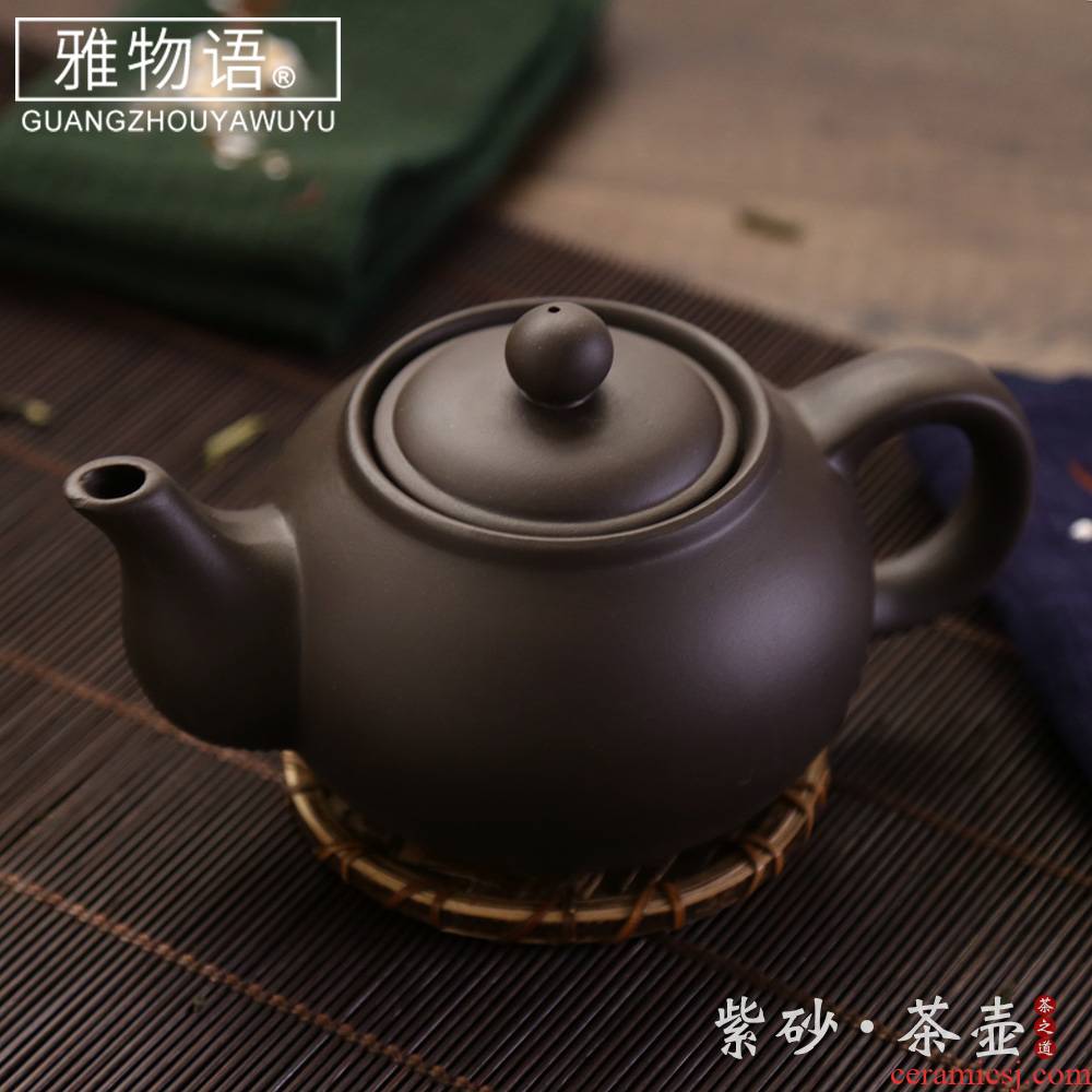 "Ya" yixing tea are it pure small household are it the teapot dahongpao tea large tea time