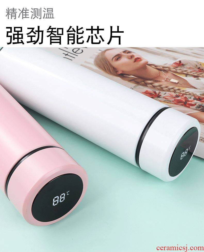 Move out portable vacuum male men high - end men 's and women' s cup tea cup pot of portable students portable water cup
