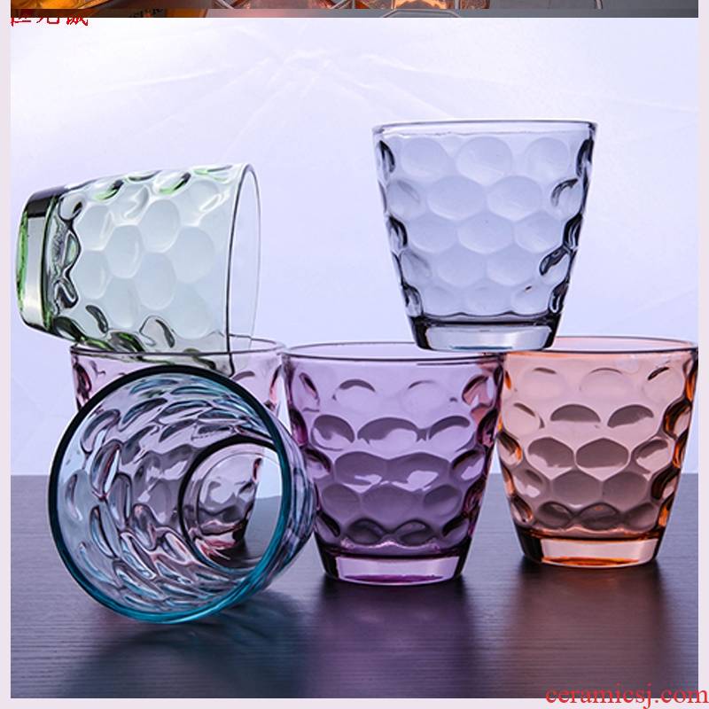 Color thermal household glass rain glass lead - free suit beer cups fruit juice glass cup